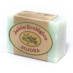 Imagen de YERBAS VIVAS Jabon Natural Jojoba | 100GR Pastilla de jabón perfecto para piel mixta que tiende a secarse Ofertas, chollos, descuentos y cupones de YERBAS VIVAS Jabon Natural Jojoba | 100GR Pastilla de jabón perfecto para piel mixta que tiende a secarse