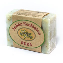 Ofertas, chollos, descuentos y cupones de YERBAS VIVAS Jabon Natural Ruda | 100GR Pastilla de jabón que ayuda a limpiar y humectar la piel