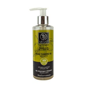 Organic Olive Oil & Green Tea Facial Cleansing Gel