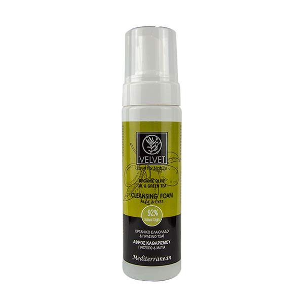 Organic Olive Oil & Green Tea Cleansing Foam