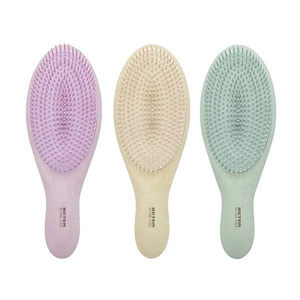 Natural Fiber Cepillo Desenredante