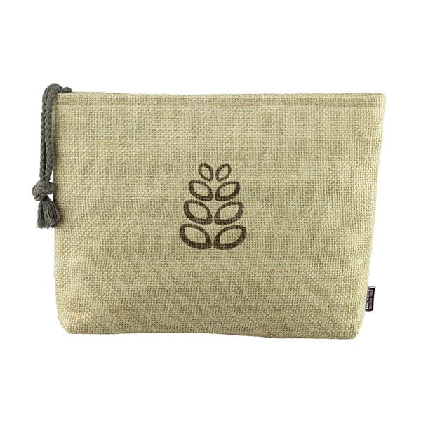 Natural Fiber Bolsa Cosmética Pequeña