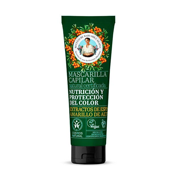 Green Agafia Mascarilla Capilar Nutrición Y Protección Del Color