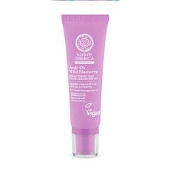 Imagen de NATURA SIBERICA Anti-Ox Wild Blueberry Face Cream Spf20 | 50ML Crema de día facial vigorizante Ofertas, chollos, descuentos y cupones de NATURA SIBERICA Anti-Ox Wild Blueberry Face Cream Spf20 | 50ML Crema de día facial vigorizante