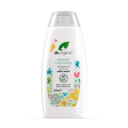 Ofertas, chollos, descuentos y cupones de DR. ORGANIC Organic Calendula Baby Wash | 250ML Gel de baño para bebé