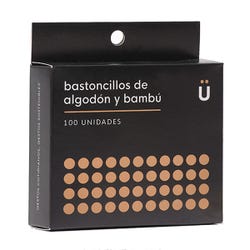 Imagen de NATURBRUSH Bastoncillos De Algodón Y Bambú | 100UD Bastoncillos 100% ecológicos