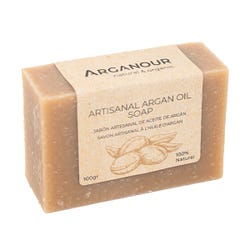 Imagen de ARGANOUR Artisanal Argan Oil Soap | 100GR Pastilla de jabón Imagen de ARGANOUR Artisanal Argan Oil Soap | 100GR Pastilla de jabón