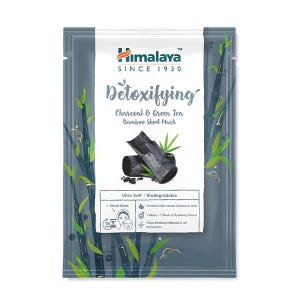 Detoxifying Charcoal & Green Tea Bamboo Sheet Mask