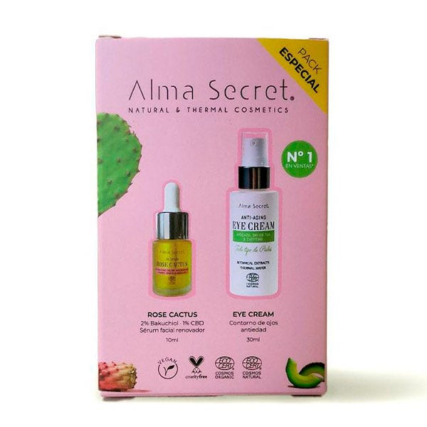 Special Pack Eye Cream & Mini Rose Cactus Facial Oil