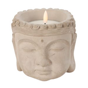 Buddha Head Led Candle