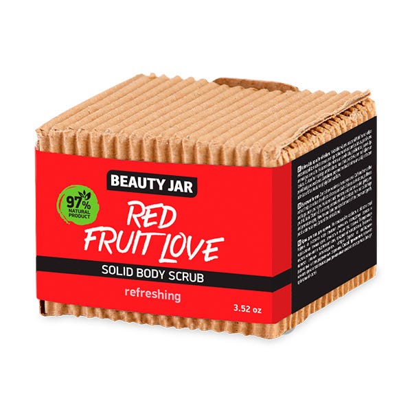 Red Fruit Love Solid Body Scrub