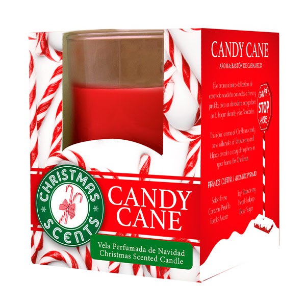 Vela Candy Cane