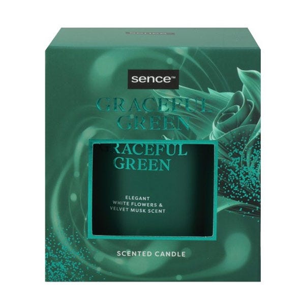 Graceful Green Scented Candle