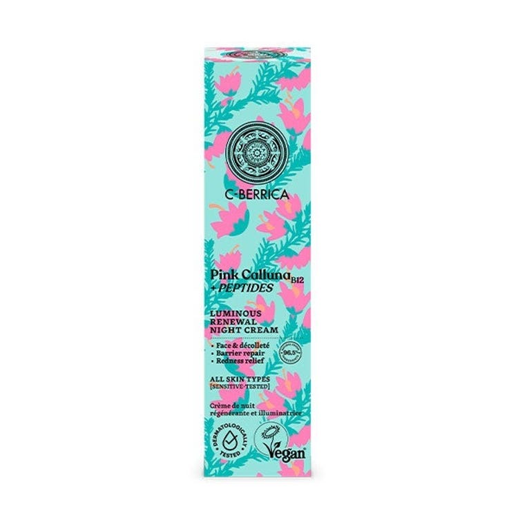 Calluna Sprayed C-Berrica Pink Calluna Luminous Renewal Night Cream OBLEPIKHA Crema ...