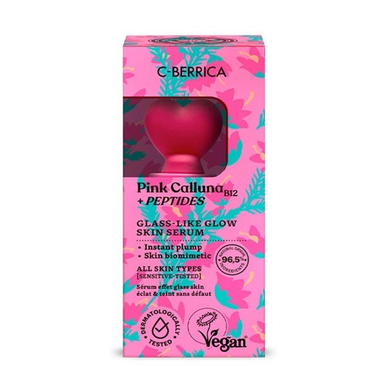 Calluna Sprayed C-Berrica Pink Calluna Glass Glow Skin Serum OBLEPIKHA facial ...