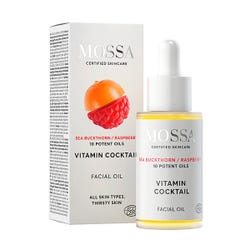Ofertas, chollos, descuentos y cupones de MOSSA Vitamin Cocktail Facial Oil | 30ML Aceite facial vitamínico