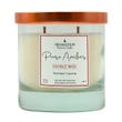 Premium Candles Pure Amber Double Wick
