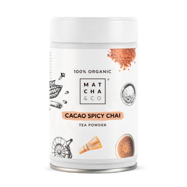 Cacao Spicy Chai MATCHA & CO Té negro en polvo precio