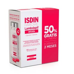 Imagen de ISDIN Pack Lambdapil Cápsulas Anticaída | 1UD Cápsulas de anclaje, crecimiento y fuerza para el cabello Imagen de ISDIN Pack Lambdapil Cápsulas Anticaída | 1UD Cápsulas de anclaje, crecimiento y fuerza para el cabello