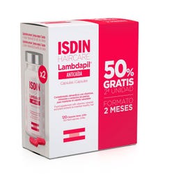 Imagen de ISDIN Pack Lambdapil Cápsulas Anticaída | 1UD Cápsulas de anclaje, crecimiento y fuerza para el cabello