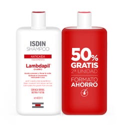 Imagen de ISDIN Pack Lambdapil Champú Anticaída | 1UD Champú que ayuda a prevenir y frenar la caída del cabello Imagen de ISDIN Pack Lambdapil Champú Anticaída | 1UD Champú que ayuda a prevenir y frenar la caída del cabello