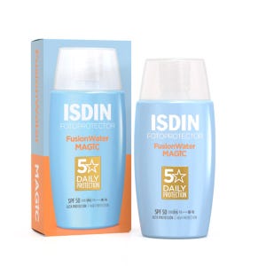 Fotoprotector Fusion Water Spf 50 ISDIN Protector solar facial ultraligero  precio