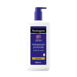 Imagen de NEUTROGENA Hidratación Profunda | 400ML Aceite en loción Ofertas, chollos, descuentos y cupones de NEUTROGENA Hidratación Profunda | 400ML Aceite en loción