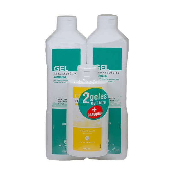 Gel Dermatológico Pack Viaje + Champú