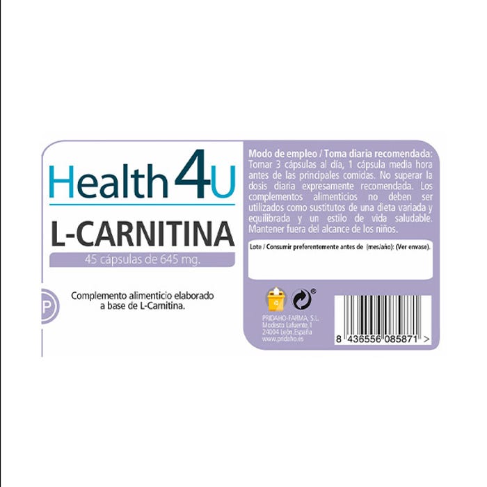 L-Carnitina H4U Facilita la prdida de peso precio | DRUNI.es L-Carnitina H4U Facilita la prdida de peso precio | DRUNI.es