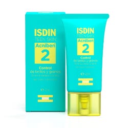 Imagen de ISDIN Acniben Gel Crema Equilibrante | 40ML Control de brillos y granos