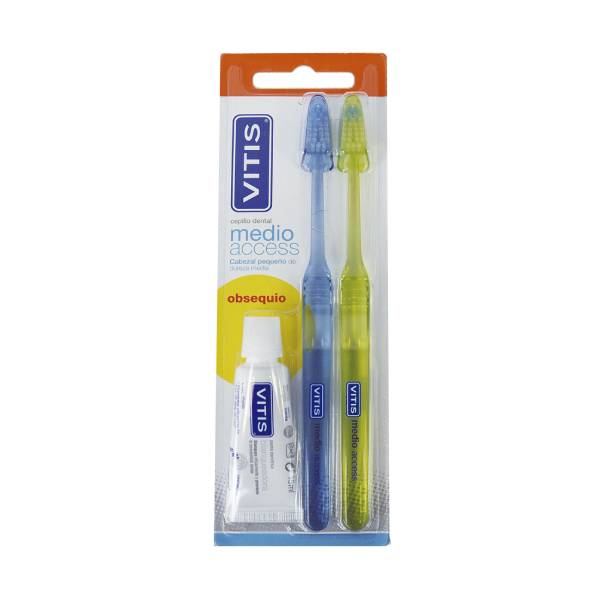 Cepillo Dental Medio Access VITIS Pack cepillos de dientes precio