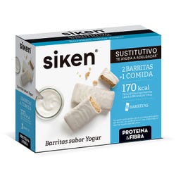 Ofertas, chollos, descuentos y cupones de SIKEN Barritas Sabor Yogur | 8UD Sustitutivo que te ayuda a adelgazar