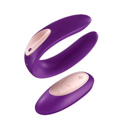 Imagen de SATISFYER Vibrador Para Parejas Double Plus Remote | 1UD Vibrador para parejas Ofertas, chollos, descuentos y cupones de SATISFYER Vibrador Para Parejas Double Plus Remote | 1UD Vibrador para parejas