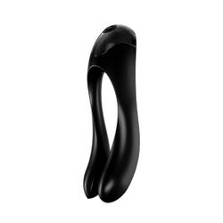 Imagen de SATISFYER Vibrador De Dedo Candy Cane Negro | 1UD Vibrador de dedo versátil Ofertas, chollos, descuentos y cupones de SATISFYER Vibrador De Dedo Candy Cane Negro | 1UD Vibrador de dedo versátil