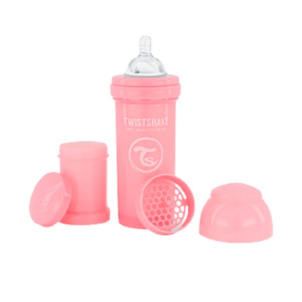 Biberón Anti-Cólicos Rosa