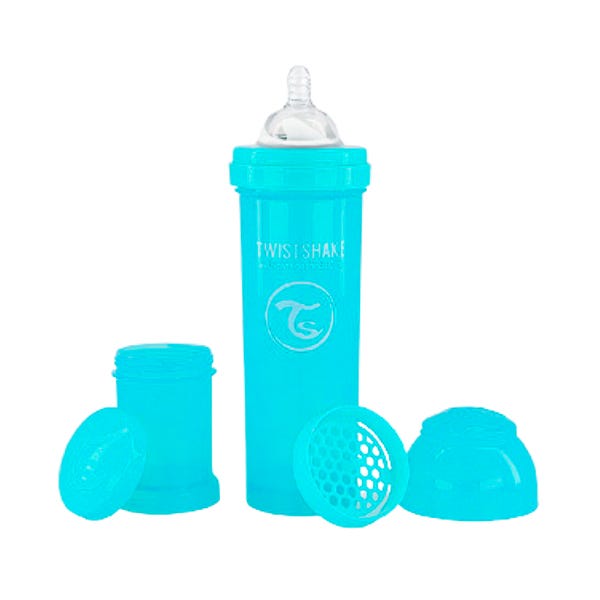 Biberón Anti-Cólicos Azul