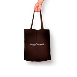 Imagen de NUGGELA & SULÉ Tote Bag - Negro Ebano | 1UD Bolsa reutilizable algodón Ofertas, chollos, descuentos y cupones de NUGGELA & SULÉ Tote Bag - Negro Ebano | 1UD Bolsa reutilizable algodón