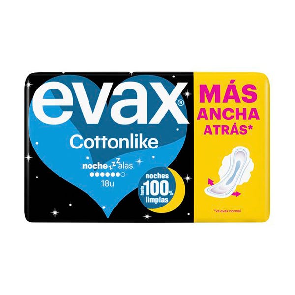 Imagen de Evax Cottonlike Alas Noche 18