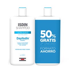 Ofertas, chollos, descuentos y cupones de ISDIN Duplo Daylisdin Shampoo | 2UD Pack champú uso frecuente