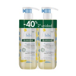 Imagen de KLORANE Bebe Duo Gel Limpiador | 2UD Gel limpiador bebé Ofertas, chollos, descuentos y cupones de KLORANE Bebe Duo Gel Limpiador | 2UD Gel limpiador bebé