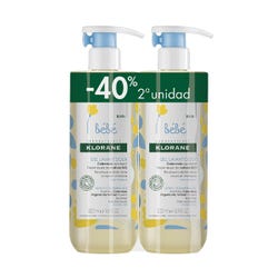 Imagen de KLORANE Bebe Duo Gel Limpiador | 2UD Gel limpiador bebé