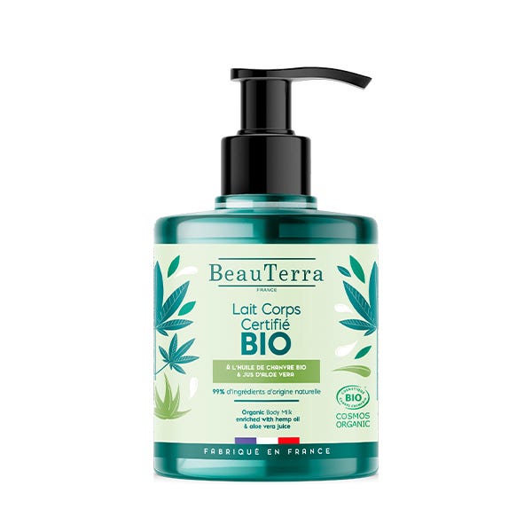Leche Corporal Hidrante Cáñamo Y Aloe Vera