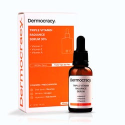 Imagen de DERMOCRACY 30% Vitamina C + Vitamina E+ Vitamina A | 30ML Sérum iluminador Ofertas, chollos, descuentos y cupones de DERMOCRACY 30% Vitamina C + Vitamina E+ Vitamina A | 30ML Sérum iluminador