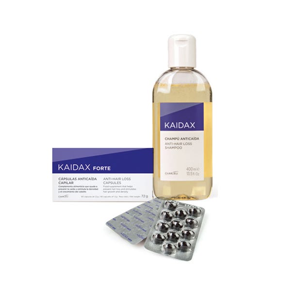 Pack Kaidax Forte + Champú Anticaída