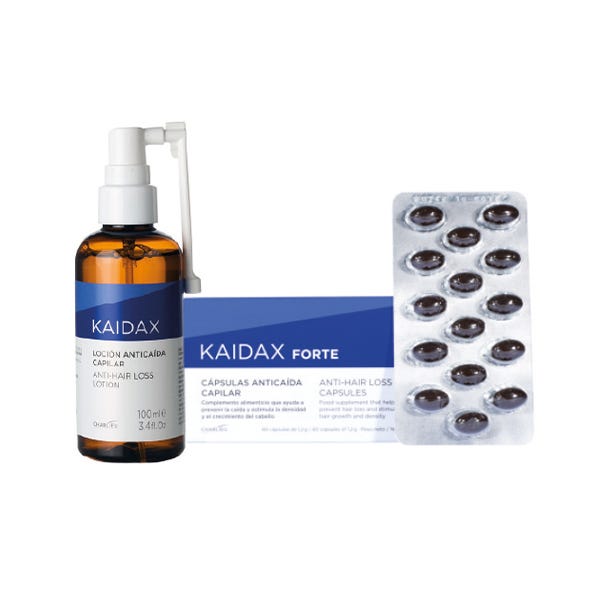 Pack Kaidax Forte + Loción Anticaída