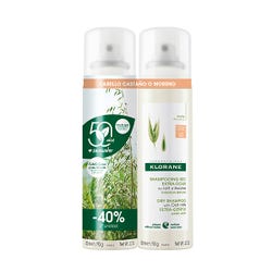 Imagen de KLORANE Pack Extrasuave A La Leche De Avena Con Color | 2UD Champú seco Imagen de KLORANE Pack Extrasuave A La Leche De Avena Con Color | 2UD Champú seco