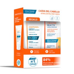 Imagen de DUCRAY Pack Creastim Reactiv Y Champú Anaphase | 2UD Set para el cuidado del cabello