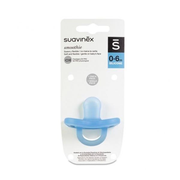 Suavinex Chupete TodoSilicona Sx Pro +6M-chupete de silicona ideal
