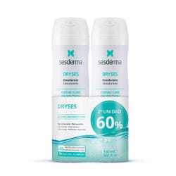 Imagen de SESDERMA Duplo Dryses | 2UD Desodorante antitranspirante Ofertas, chollos, descuentos y cupones de SESDERMA Duplo Dryses | 2UD Desodorante antitranspirante