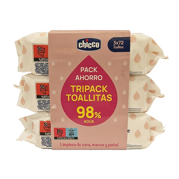 Tripack Toallitas Delicadas